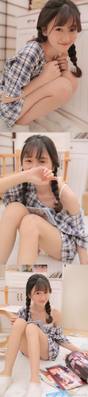 00后吊带衬衫萝莉少女私房丝袜美腿性感写真