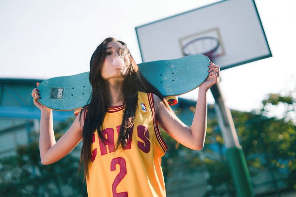 火辣校花丝袜美腿运动美女亚洲色图写真图片