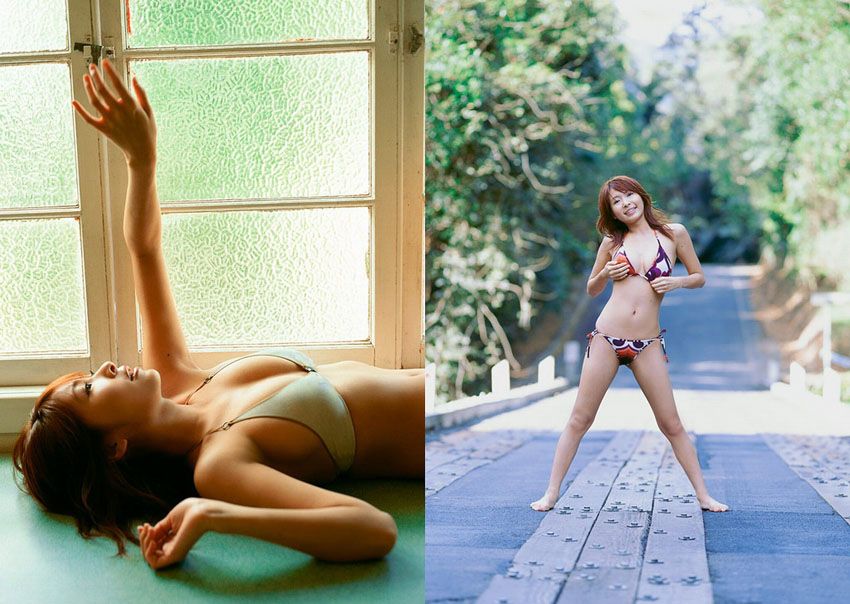 性感比基尼美女川岛茉树代高清写真