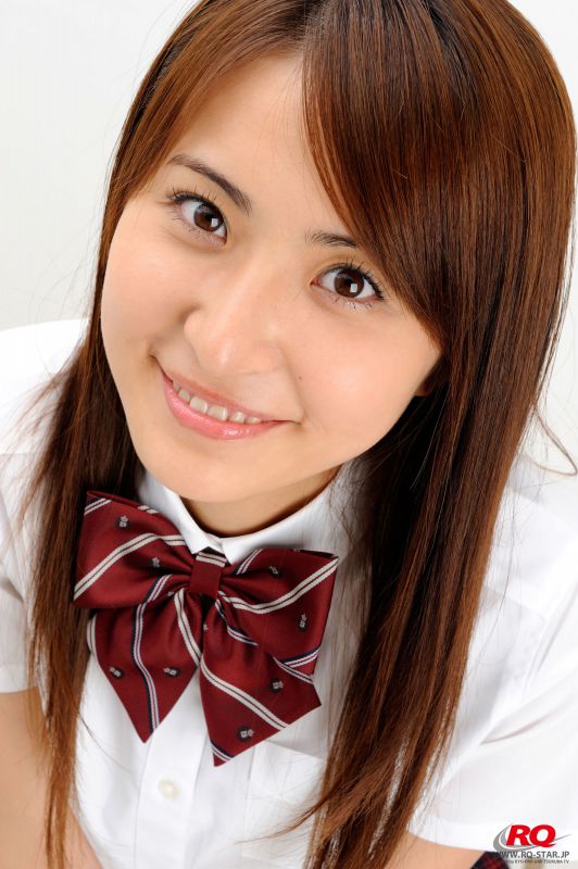 RQ-STAR日本美女删玲菜学生制服清纯摄影写真