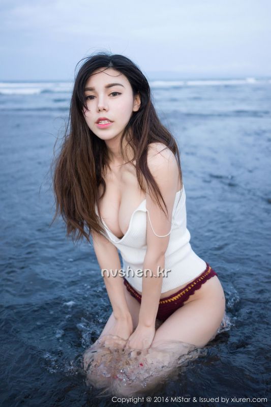 前凸后翘美女沈佳熹海滩性感私拍图片