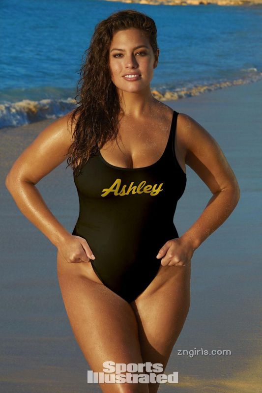 性感女模Ashley Graham 超重量级身材美的发光