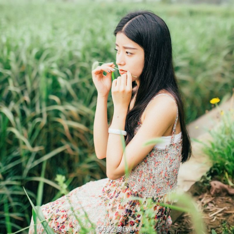 清纯美女校花孙忆雯Even唯美写真图片